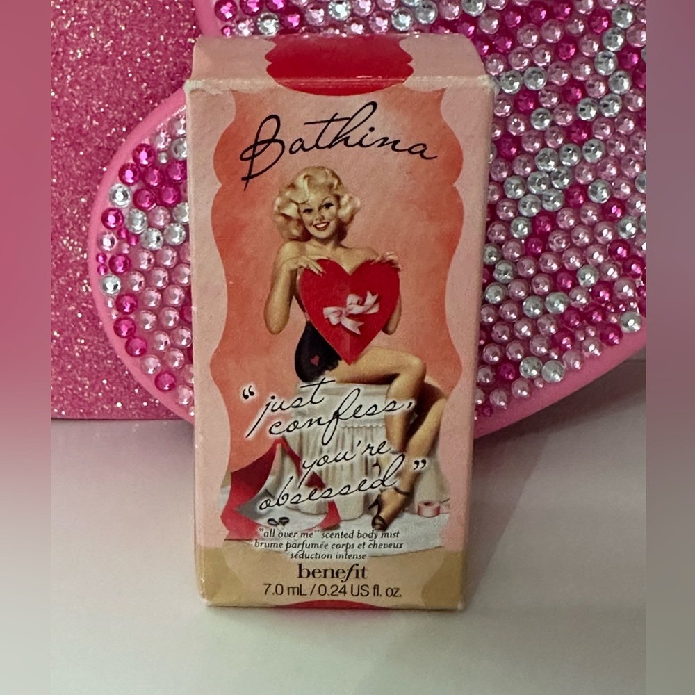 Vintage Benefit Bathina "Just Confess You're Obsessed" Mini BOX ONLY!